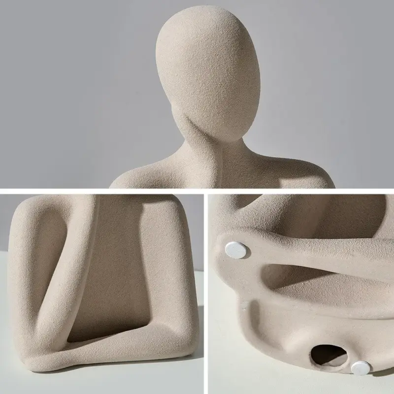 Ceramic Abstract Family of Three tag1