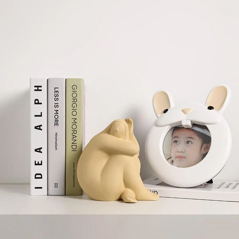 Ceramic Abstract Figurines with Large Hand -  - #tag1#