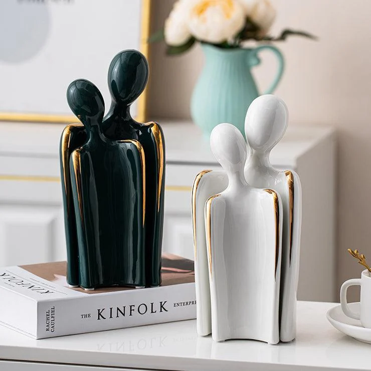 Ceramic Abstract Lover Ornament -  - #tag1#