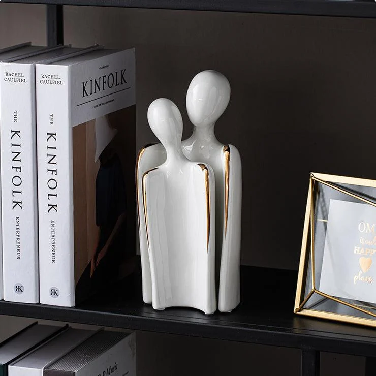 Ceramic Abstract Lover Ornament -  - #tag1#