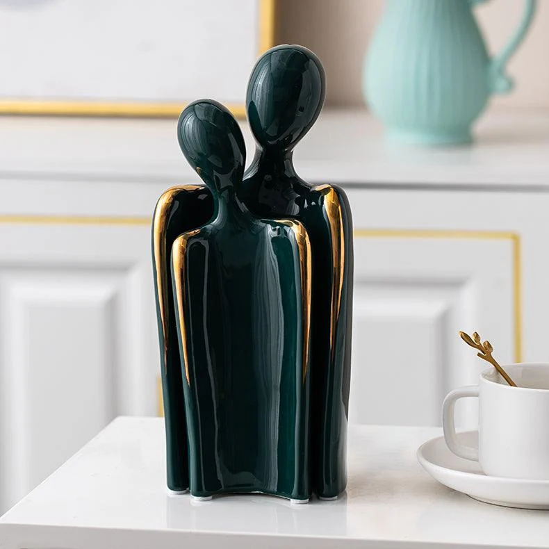 Ceramic Abstract Lover Ornament -  - #tag1#