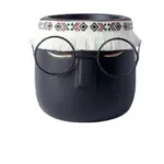 Ceramic_Abstract_Sleeping_Face_Planter_with_Headband_and_Glasses_-_-4151442 Ceramic Abstract Sleeping Face Planter with Headband and Glasses