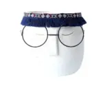 Ceramic_Abstract_Sleeping_Face_Planter_with_Headband_and_Glasses_-_-4151465 Ceramic Abstract Sleeping Face Planter with Headband and Glasses