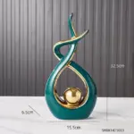 Ceramic_Abstract_Spiral_Decor_-_-_tag1_-4166585 Ceramic Abstract Spiral Decor tag1