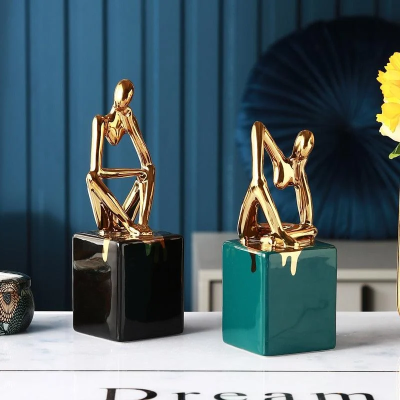 Ceramic Abstract Thinkers -  - #tag1#