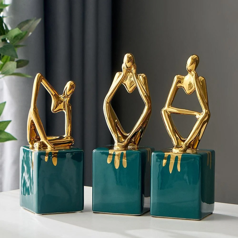 Ceramic Abstract Thinkers -  - #tag1#