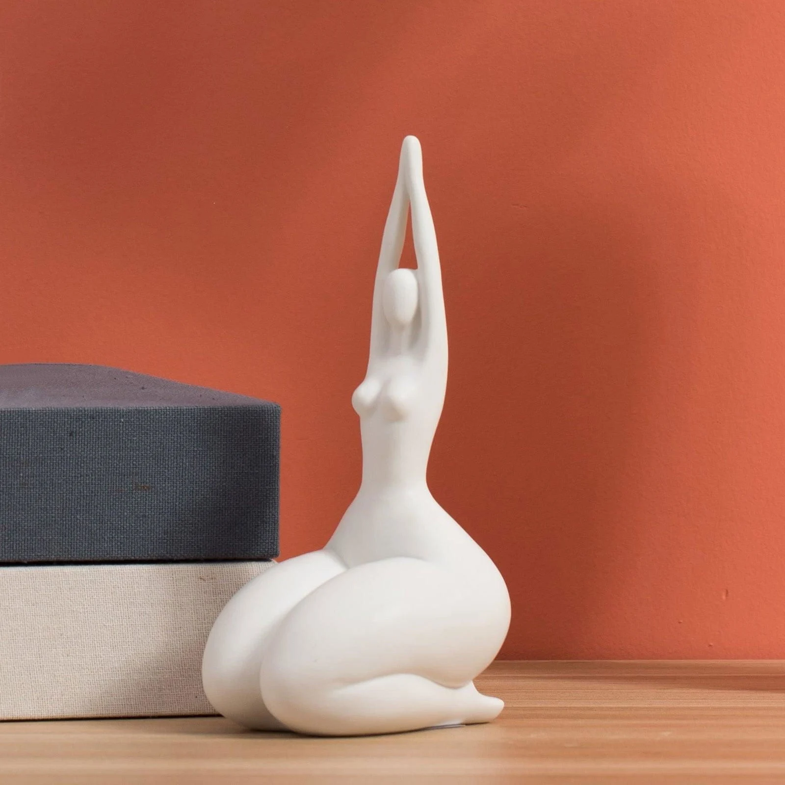 Ceramic Abstract Woman Art Figurine -  - #tag1#