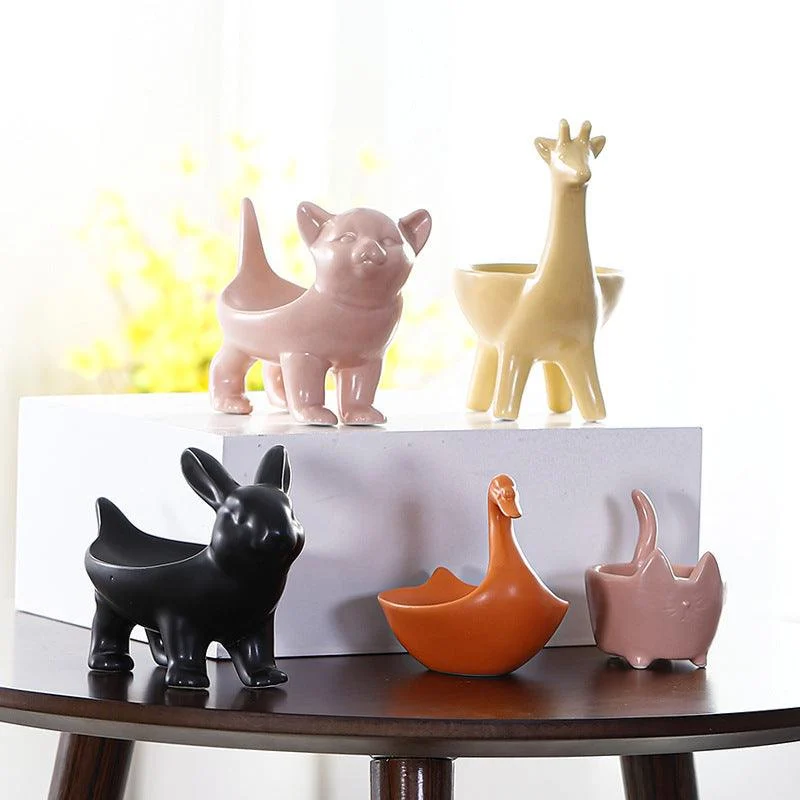 Ceramic Animal Shaped Bowl -  - #tag1#