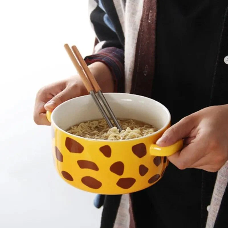 Ceramic Anime Ramen Bowl -