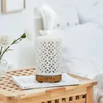 Ceramic Aroma Diffuser with LED Night Light
