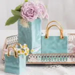 Ceramic Bag Vase