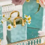 Ceramic Bag Vase