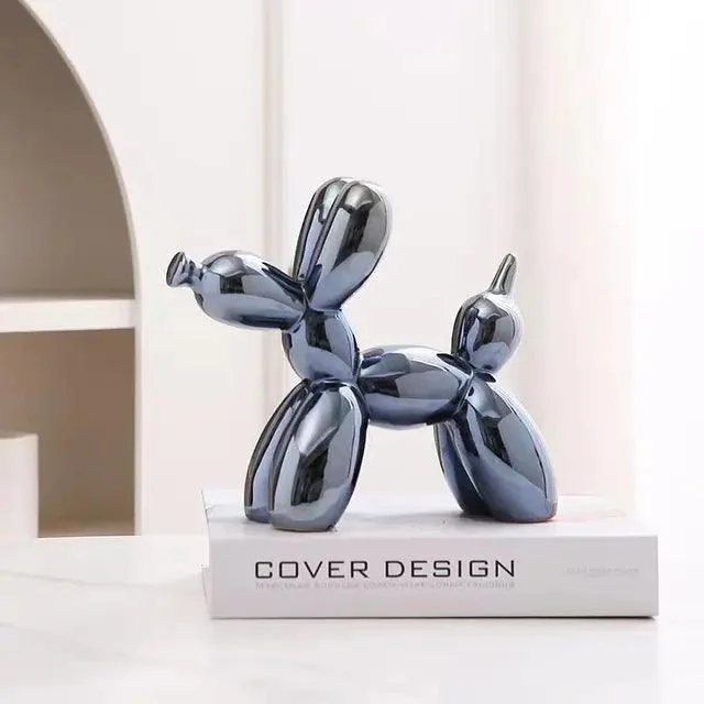 Ceramic Balloon Dog Abstract Ornament -  - #tag1#