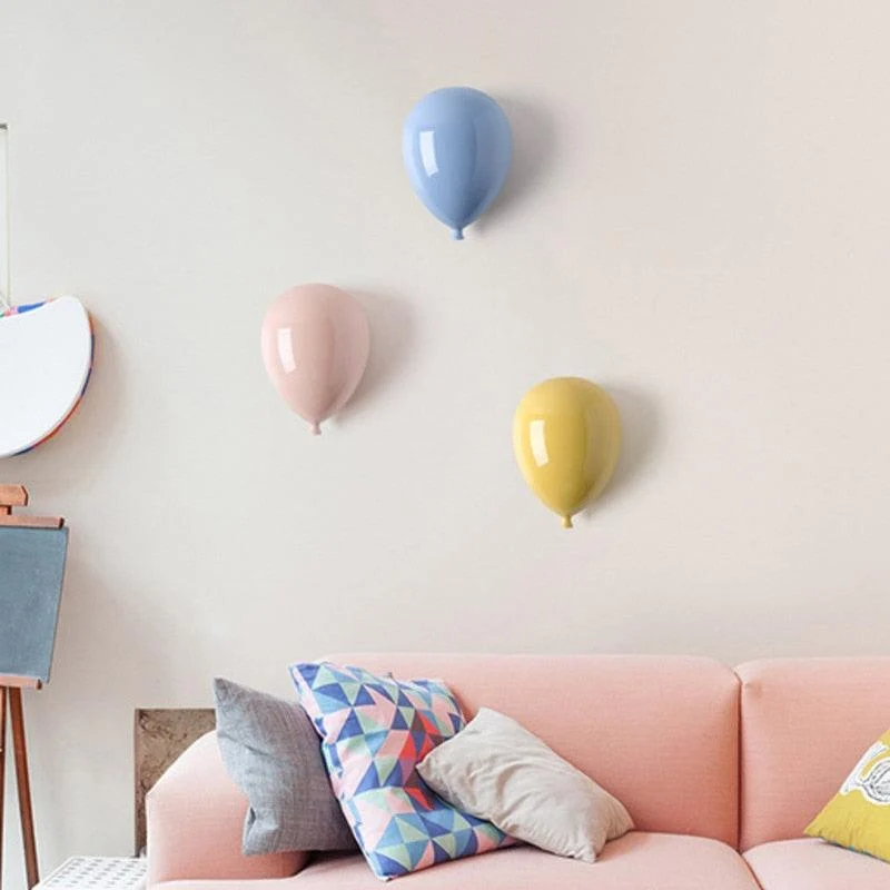 Ceramic Balloon Wall Hanging Ornament -