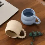 Ceramic Bead Mug Aesthetic Mugs 250ml