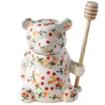 Ceramic Bear Honey Jar