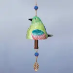 Ceramic Bird Wind Chime Song Bell Garden Yard Home Decoration tag1