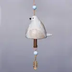 Ceramic Bird Wind Chime Song Bell Garden Yard Home Decoration tag1