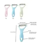 Ceramic Blade Peeler Versatile Kitchen Utensil Essential