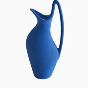 Ceramic Blue Water Vase/ Water Jug 25cm -  - #tag1#