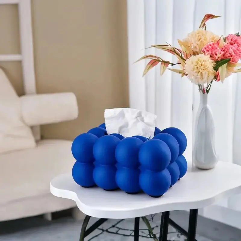 Ceramic Bubble Shape Tissue Box tag1