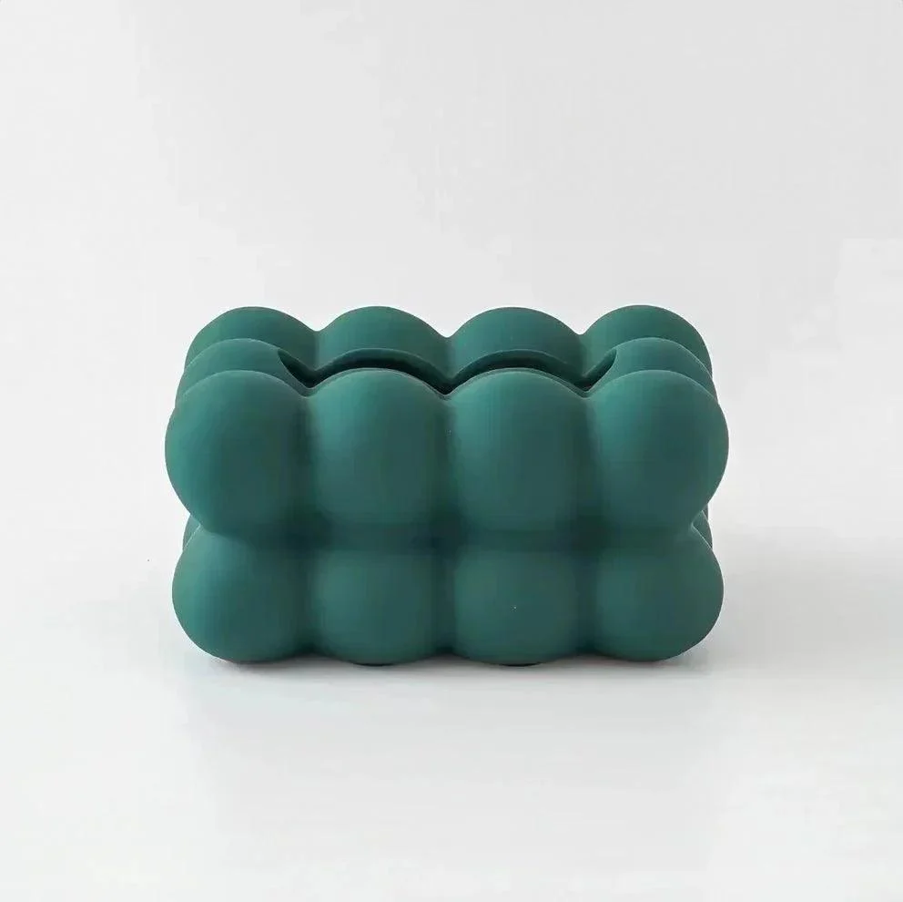 Ceramic Bubble Shape Tissue Box -  - #tag1#