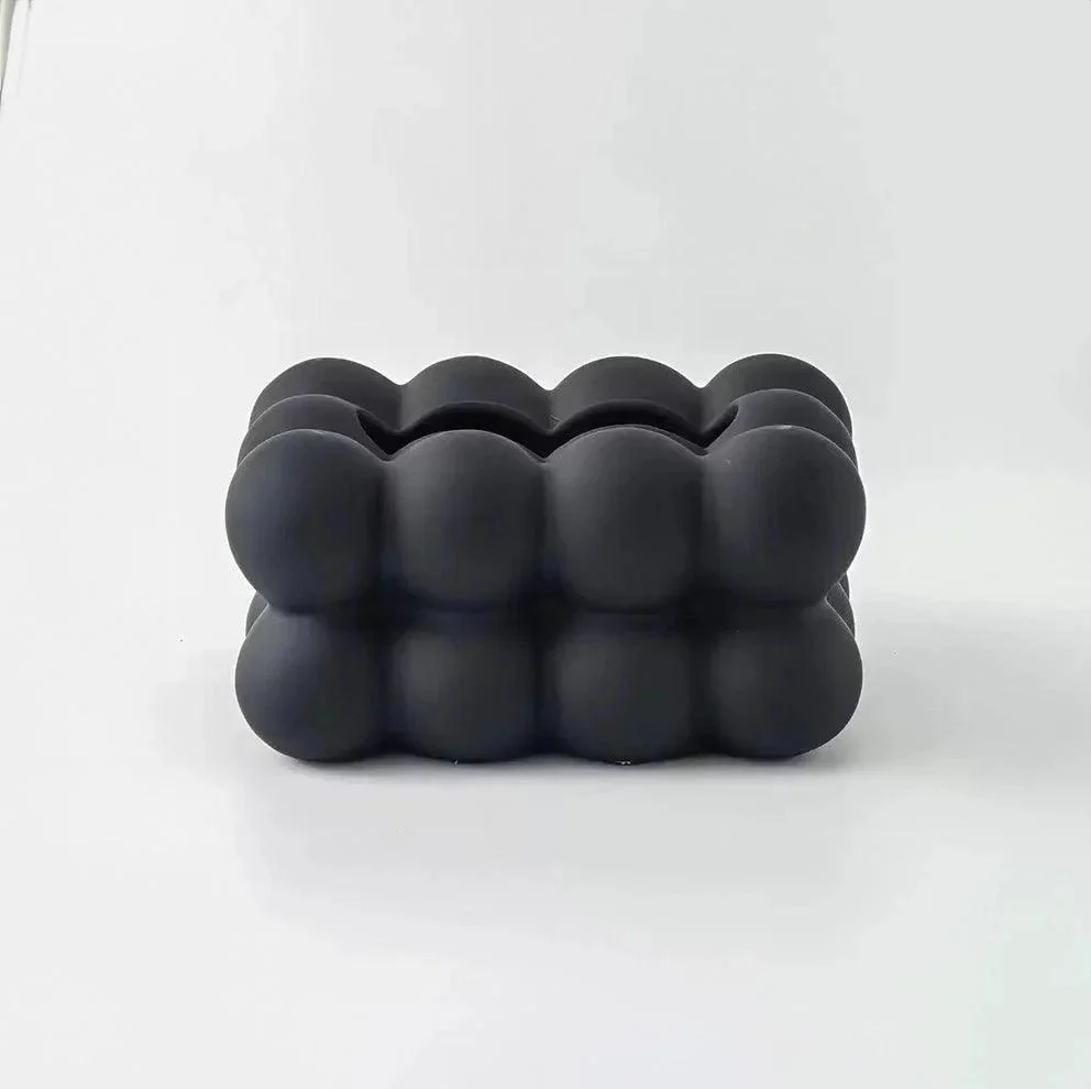 Ceramic Bubble Shape Tissue Box -  - #tag1#