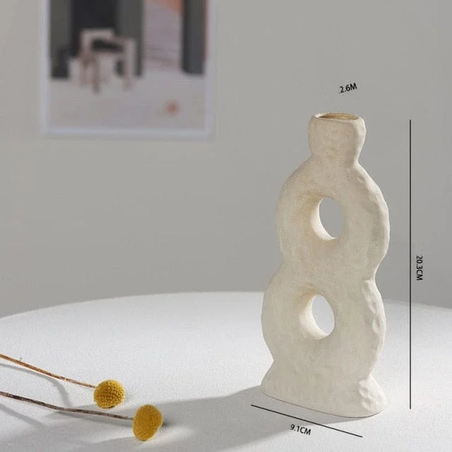 Ceramic Candlestick Holder -  - #tag1#