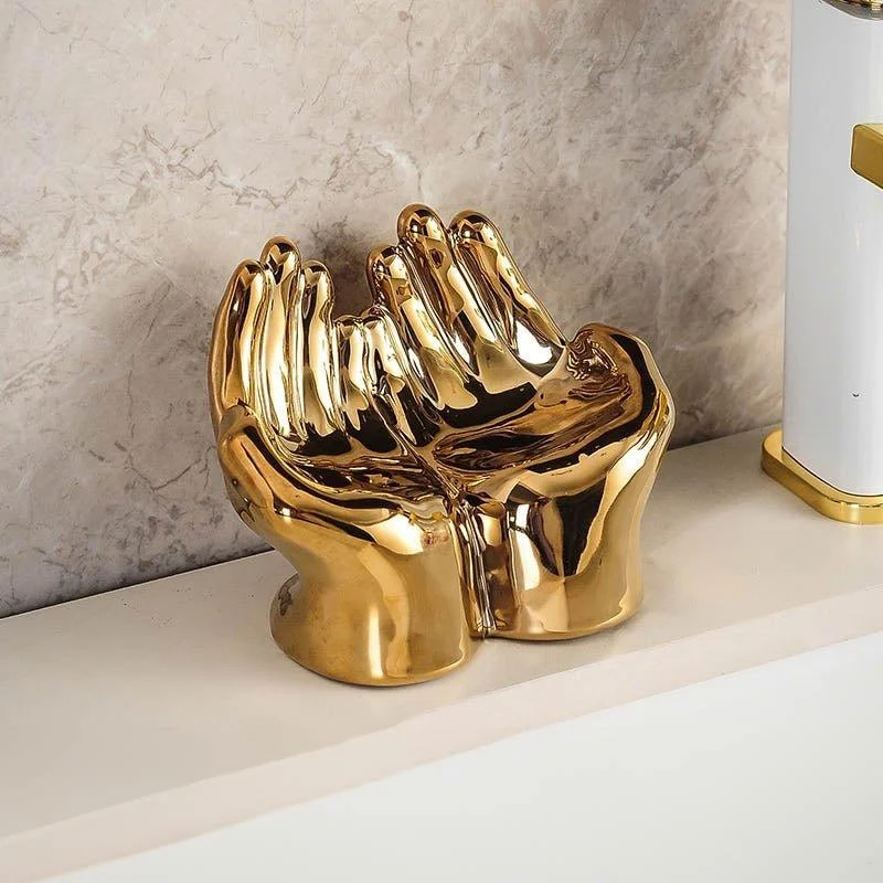 Ceramic Cartoon Palm Soap Holder -  - #tag1#