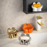 Ceramic Cartoon Palm Soap Holder tag1