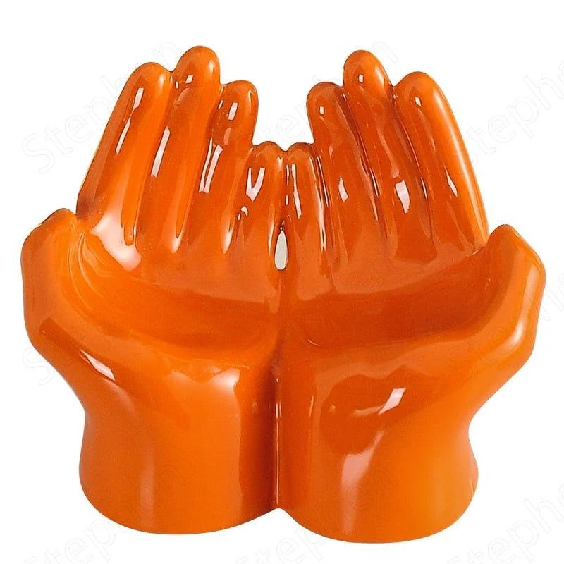 Ceramic Cartoon Palm Soap Holder -  - #tag1#