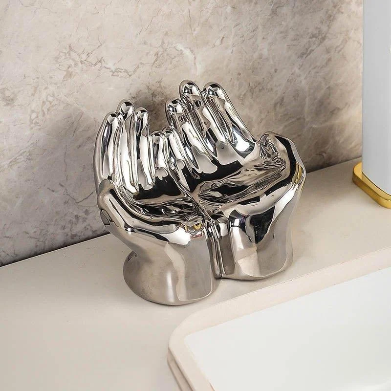 Ceramic Cartoon Palm Soap Holder -  - #tag1#