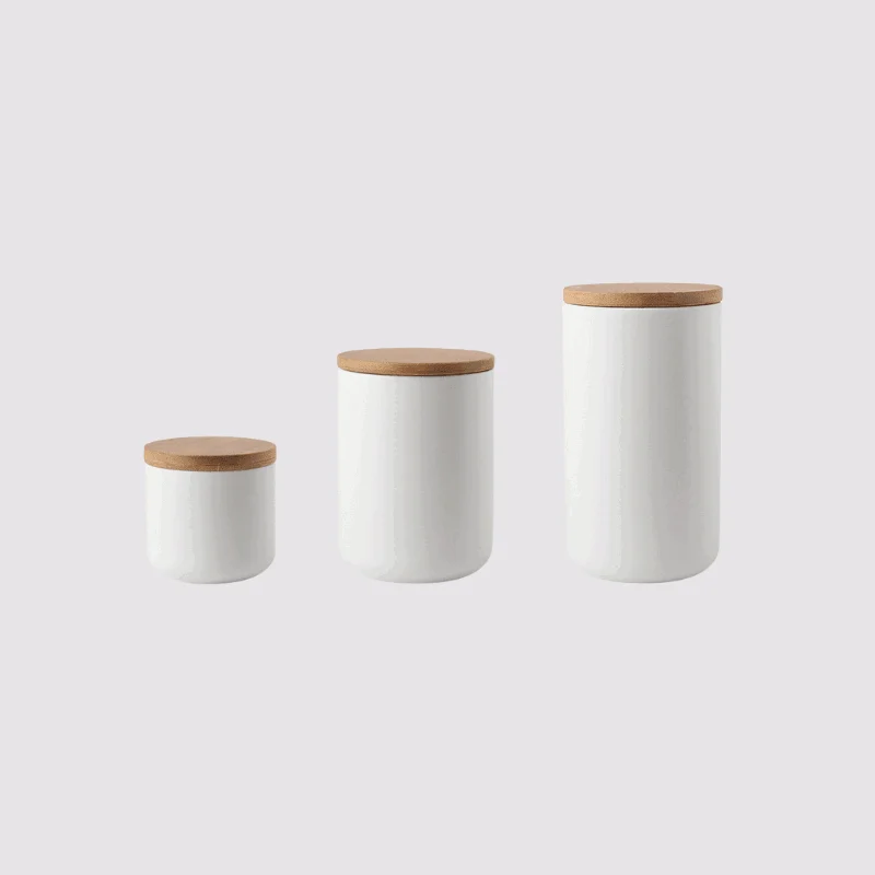 Ceramic Coffee Jars -