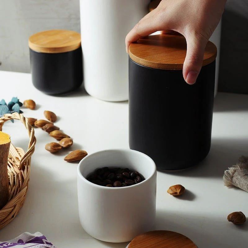 Ceramic Coffee Jars -