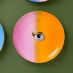 Ceramic Colourful Eye Jewellery Tray tag1