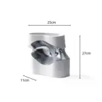 Ceramic Curved Vase tag1