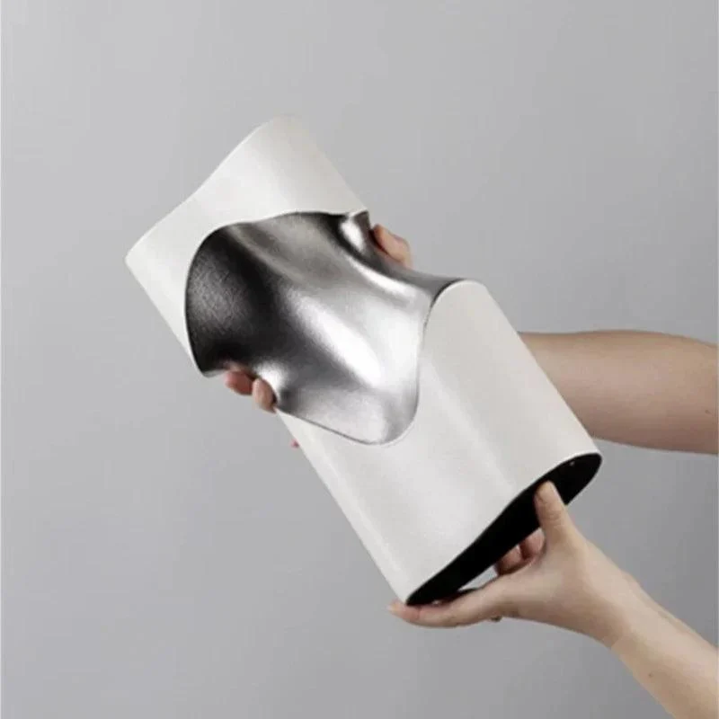 Ceramic  Curved Vase -  - #tag1#