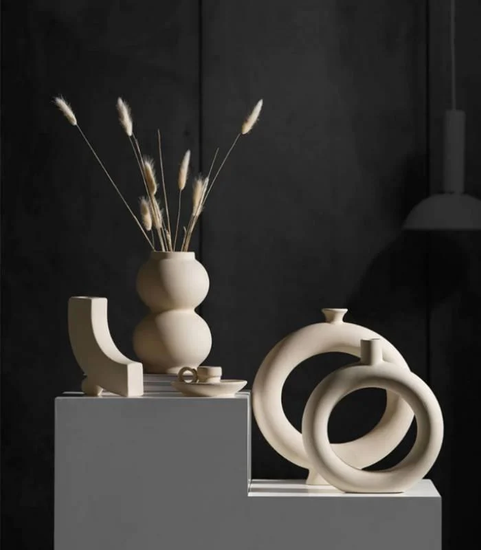 Ceramic Decorative Vase Nordic Style -  - #tag1#