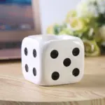 Ceramic Dice Shaped Ashtray tag1