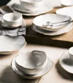 Ceramic Dinner Plates Tableware Handmade Dove tag1