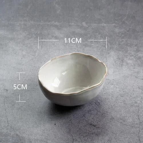 Ceramic Dinner Plates Tableware Handmade Dove -  - #tag1#