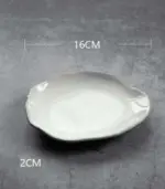 Ceramic Dinner Plates Tableware Handmade Dove tag1