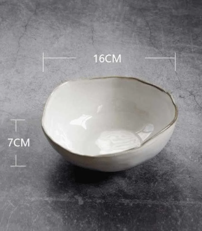 Ceramic Dinner Plates Tableware Handmade Dove -  - #tag1#