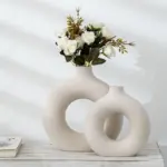 Ceramic Donut Vase