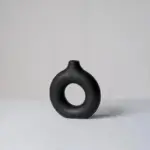 Ceramic Donut Vase