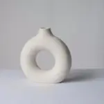 Ceramic Donut Vase