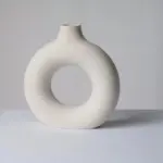 Ceramic Donut Vase