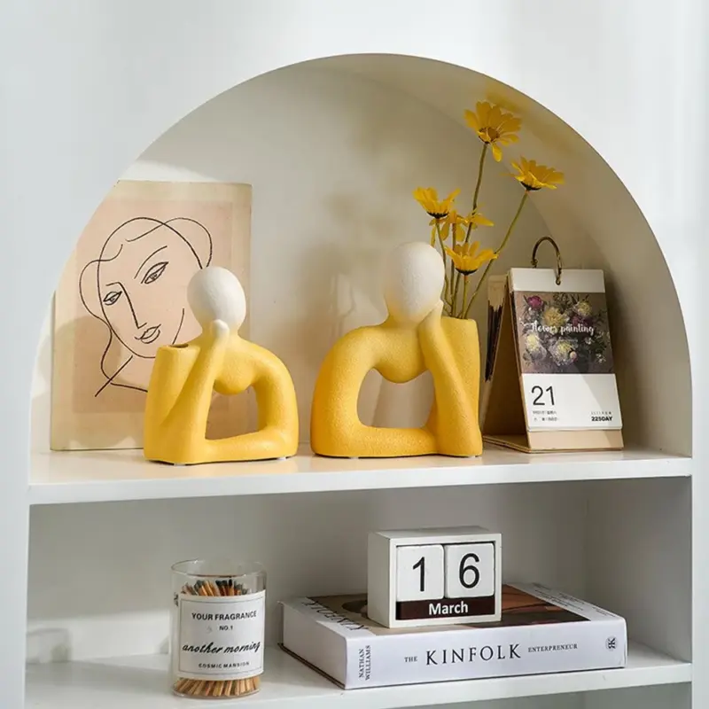 Ceramic Family Themed Vase tag1