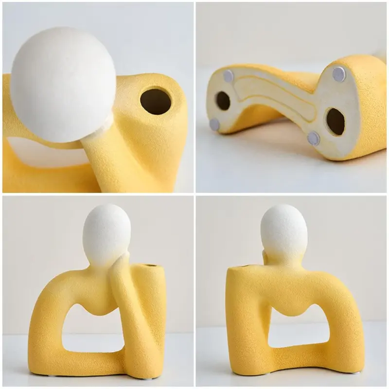 Ceramic Family Themed Vase tag1