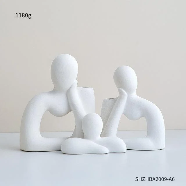 Ceramic Family Themed Vase -  - #tag1#